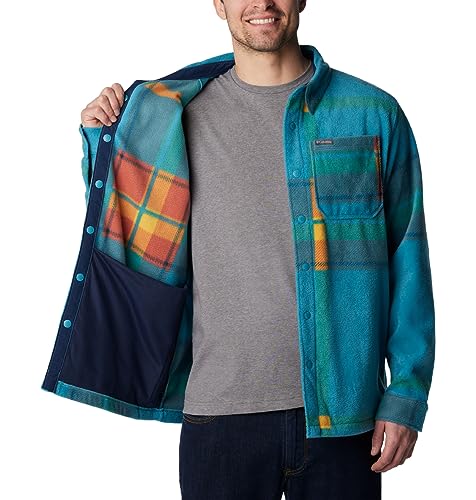 Image of Columbia Steens Mountain Printed Shirt Jacket
