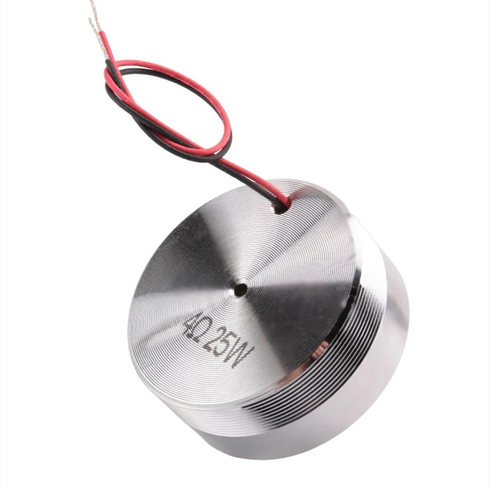 Duokon 1 Stücke 50 MM 2 Zoll Alle Frequenz Resonanz Lautsprecher Vibration Runde Starke Bass Vibration Lautsprecher 360 ° FrequenzüBertragung Sound (4Ω 25W)