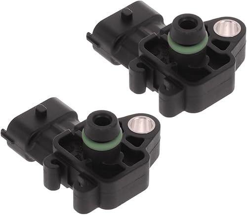 SCITOO Sensor de presión absoluta del colector AS372 2PCS apto para 2008-2009 para Buick Allure 2014 para Buick Enclave