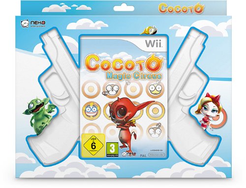 Cocoto Magic Circus inkl. 2 Pistolen - [Wii]