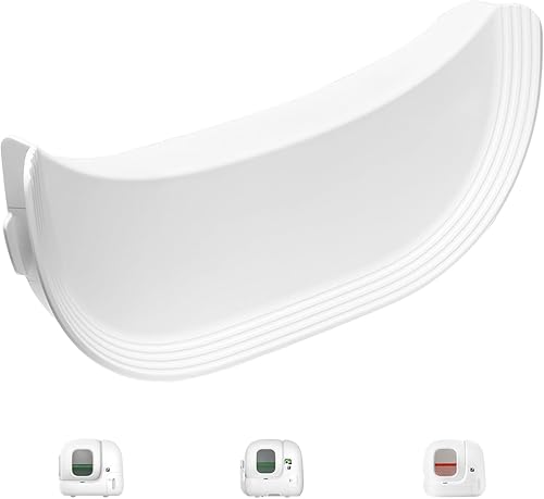 PETKIT Valla de entrada elevada para PuraMax Caja de arena autolimpiante para gatos, orina antifugas y deflector de arena para Puramax 2 y Purobot