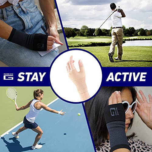 Neo-G Wrist and Thumb Support for Arthritis, Joint Pain, Tendonitis, Sprain - Wrist Brace Wrist Compression Hand Support - L - Beige - Image 5