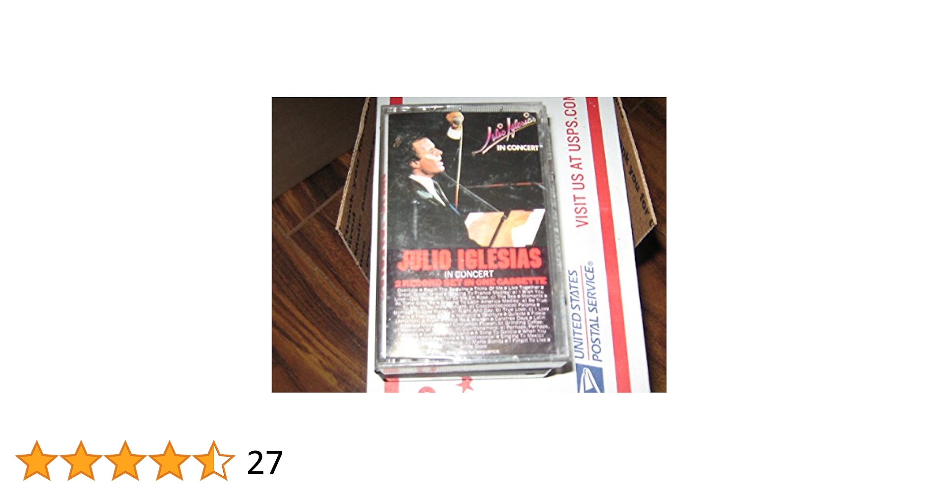 レア！シール帯！2CD！JULIO IGLESIAS/EN CONCIERTO レア！シール帯！2CD！JULIO IGLESIAS/EN CONCIERTO Julio