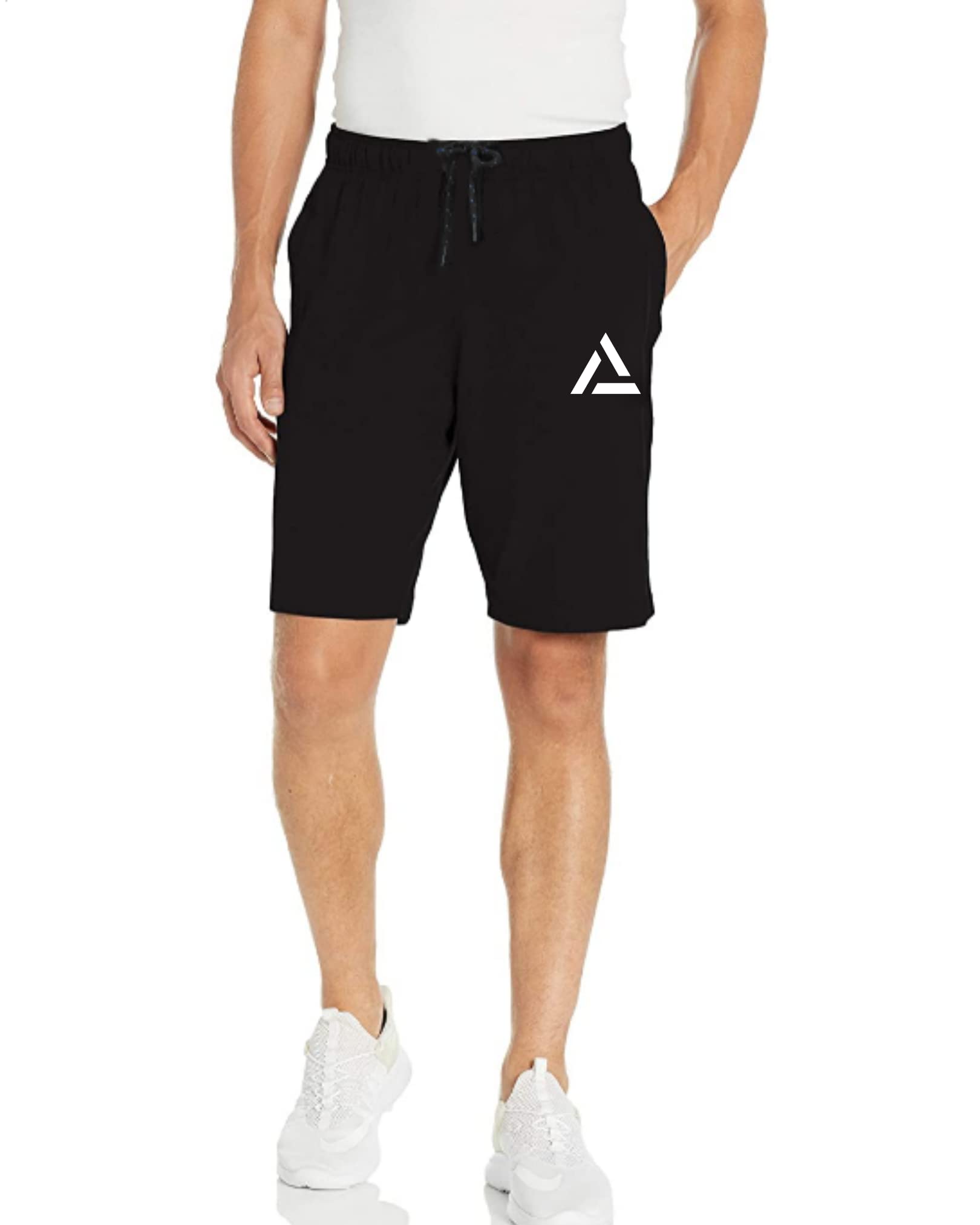 Men's Regular Fit Shorts with Pocket/Casual Knit Shorts/Summer Shorts