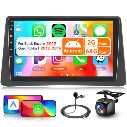 2G 64G VECHTEL 9' Bluetooth-Autoradio für Buick Encore 2013/Opel Mokka