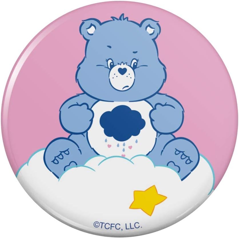 Care Bears Grumpy Bear ピンバック ボタンピン