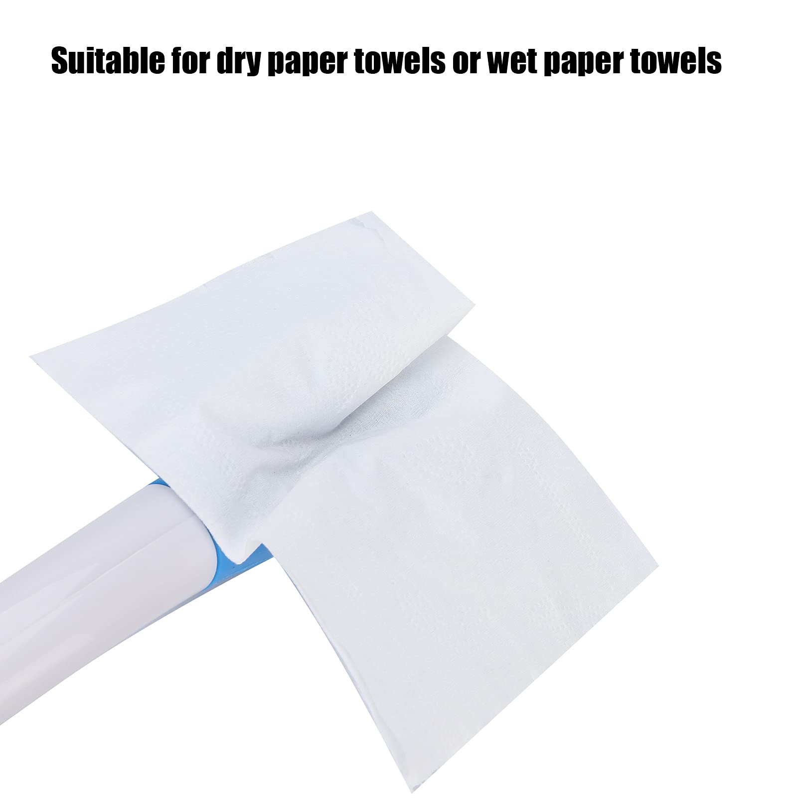Ayudas para el aseo Mango de papel higiénico Limpiaparabrisas plegable para ayudar al baño con un mango de tela cómodo y de largo alcance para personas mayores con movilidad reducida