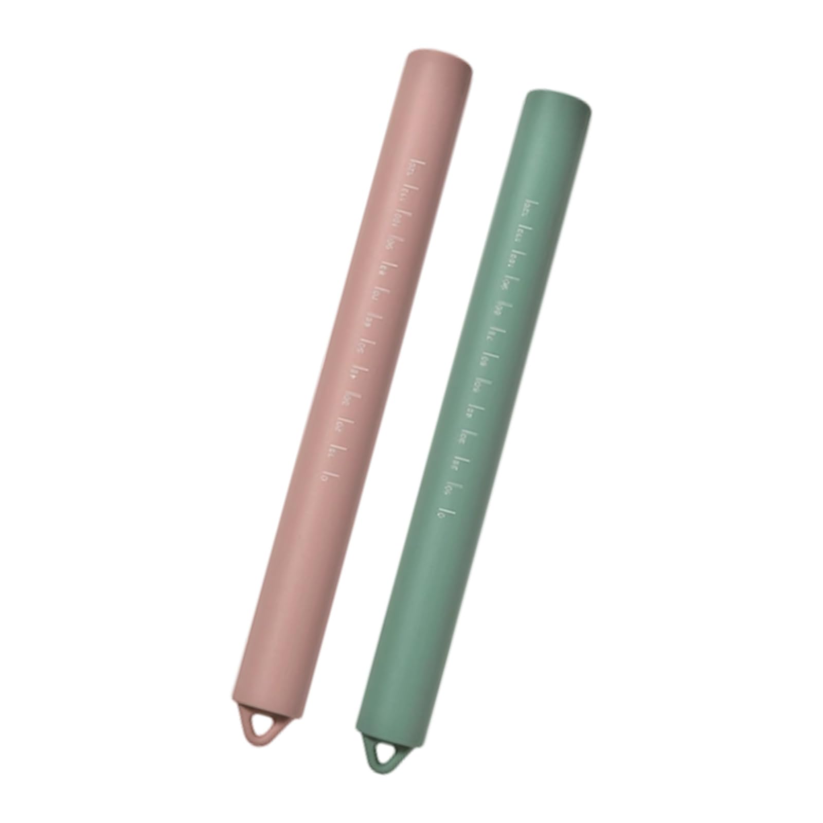 MALSSE Silicone Rolling Pin for Coating Sweets and Multiple Baking Purposes 30cm Measurement Baking Rudiments Roller