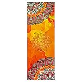 Superficie de material de gamuza - 100% ecológico. Capacidad de absorción rápida de sudor súper fuerte, función antideslizante estupenda. Perfecto para entusiastas de yoga, entrenadores de alto nivel, etc.