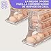 dispensador de huevos de 4 pisos para 30 huevos Imagen de dispensador de huevos de 4 pisos para 30 huevos