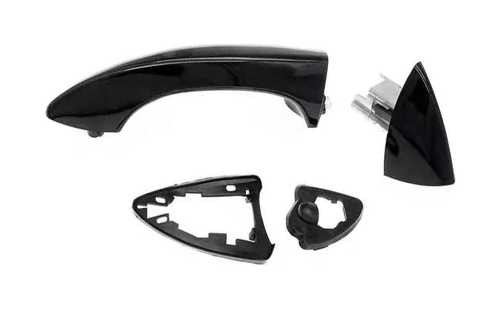 Qwqthgs Rhd Rear Left Car Exterior Door Handle Cap Car Front Left Right Rear Outside Door Handle
