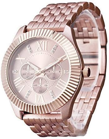 Wonbee Women's Bracelet Metal Watches Roman Numerals