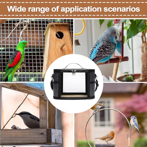 Sghtil Bird Carrier | Cage de transport pour perruches - Sac portable respirant pour cacatoès, cocorite et petits animaux – Image 5