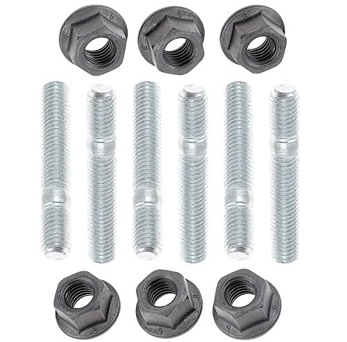 APDTY 14244 Exhaust Stud Kit - M10-1.5 x 62mm