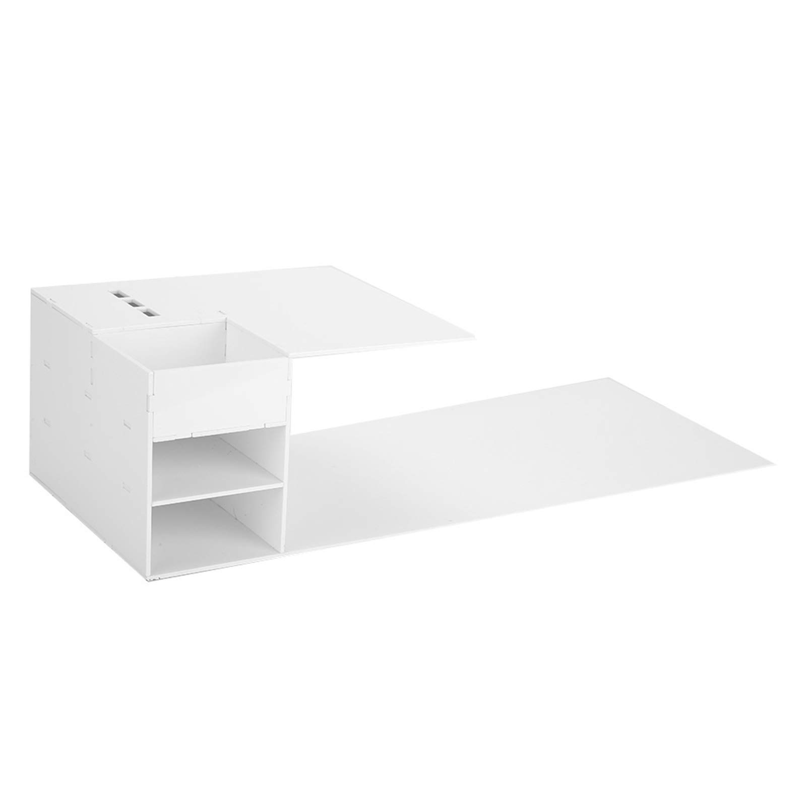 Eyelash Extension Pillow Shelf, 3mm Thickness Practical Acrylic Lash Grafting Pillow Stand Compact for Salon Barber