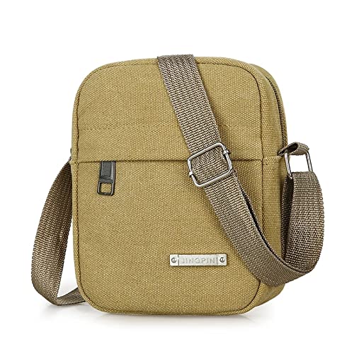 Canvas Crossbody Shoulder Bag Messenger Bag Work Bag