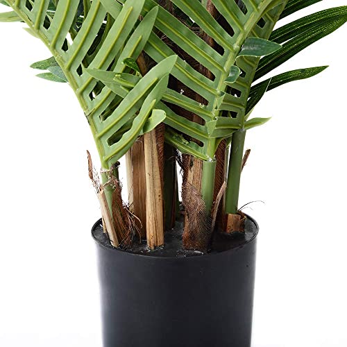 Palm Tree Artificial Plants Fake Tree Large Tropical Leaves Decorations Palm Leaves Imitation Artificial Plants Leaf (Pack Of 1) #TOP4