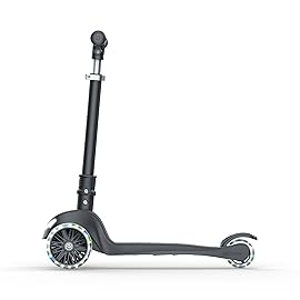 Jetson Leap 3-Wheel Kick Scooter, Portable Scooter for Kids with Light-Up Frame and Wheels, Folding Design, Adjustable Handlebar Height, 4.7-Inch Wheels, Ages 3+