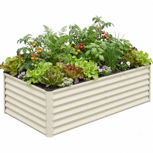 SnugNiture Galvanized 8x4x2FT Planter