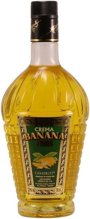 Canafruit Crema Banana Liqueur Arehucas Canary Islands