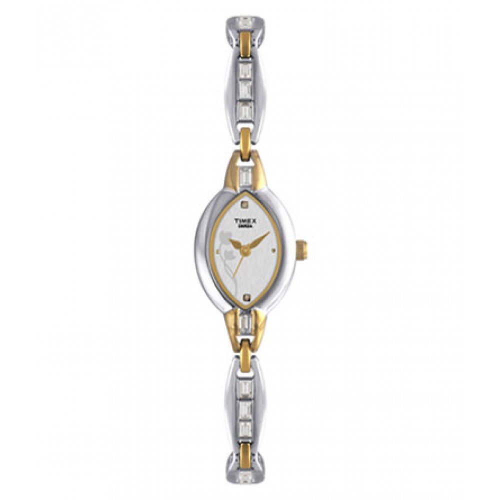Timex Women Stainless Steel Empera Analog Silver Dial Watch - K503, Band Color-Multicolor (B008COMBNK) Amazon Price History, Amazon Price Tracker