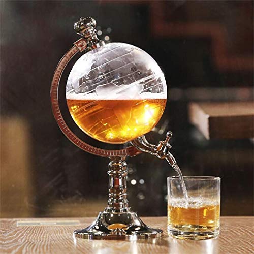 Jiutong Globe Wine Separator Cannon Beer Gieten Wijn Bier Machine Wijn Toren Bar Drinken Fontein KTV-benodigdheden, 1.5L,B - Image 6