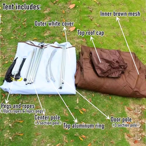Latourreg 4 Season Hexagon Base Yurt Tent