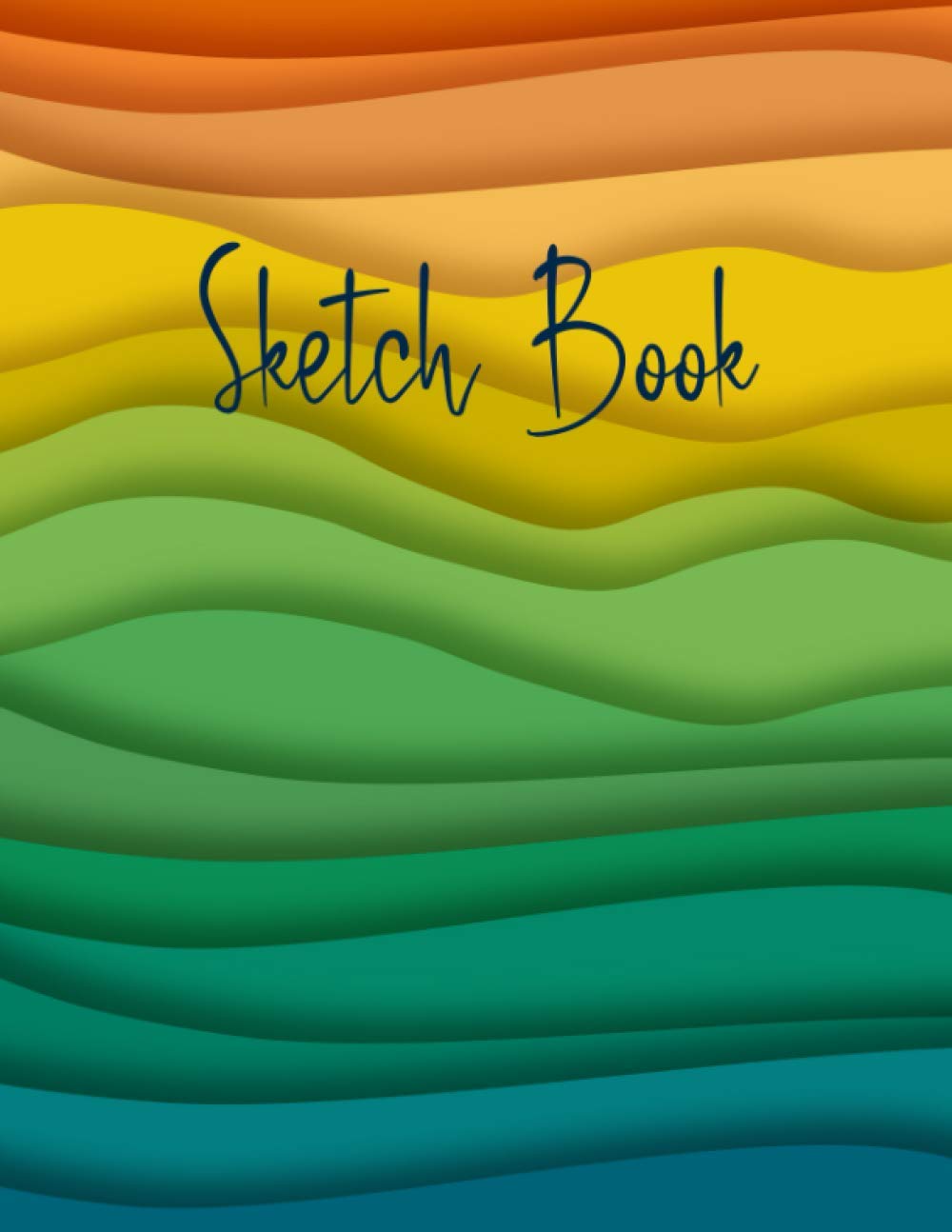 Sketch Book: Personalized Artist’s Notebook Journal for Drawing, Sketching, Painting, Doodling and More, Filled with 120 White Pages in a Large Handy