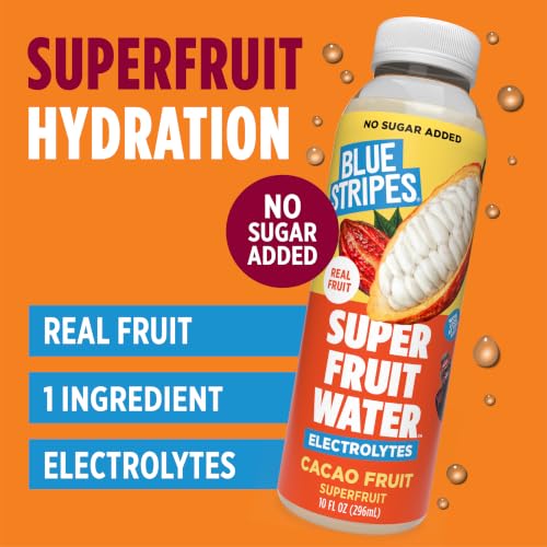 Image of Blue Stripes Superfruit Water - Natural Hydration Drink (10 FL OZ)