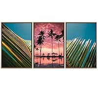 SIGNWIN Framed Canvas Wall Art Scenery Canvas Prints Home Artwork Decoration for Living Room,Bedroom - 16