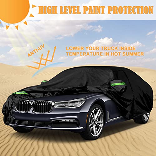 Car Cover Compatible With B-M-W 7 Series 740 750 760 B7 M760 740I 740E 750I 760I From 2010 To 2022, Car Cover Waterproof All Weather Automobiles Full Exterior Covers Automotive Exterior Accessories #TOP7