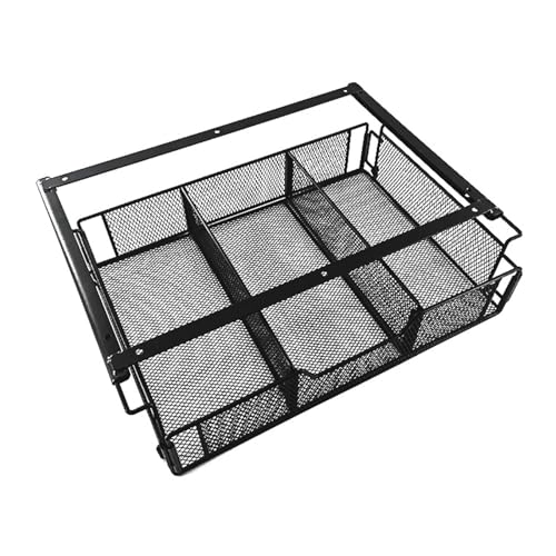 Tiroir de bureau à visser avec boîte rangement cachée grande capacité - 7