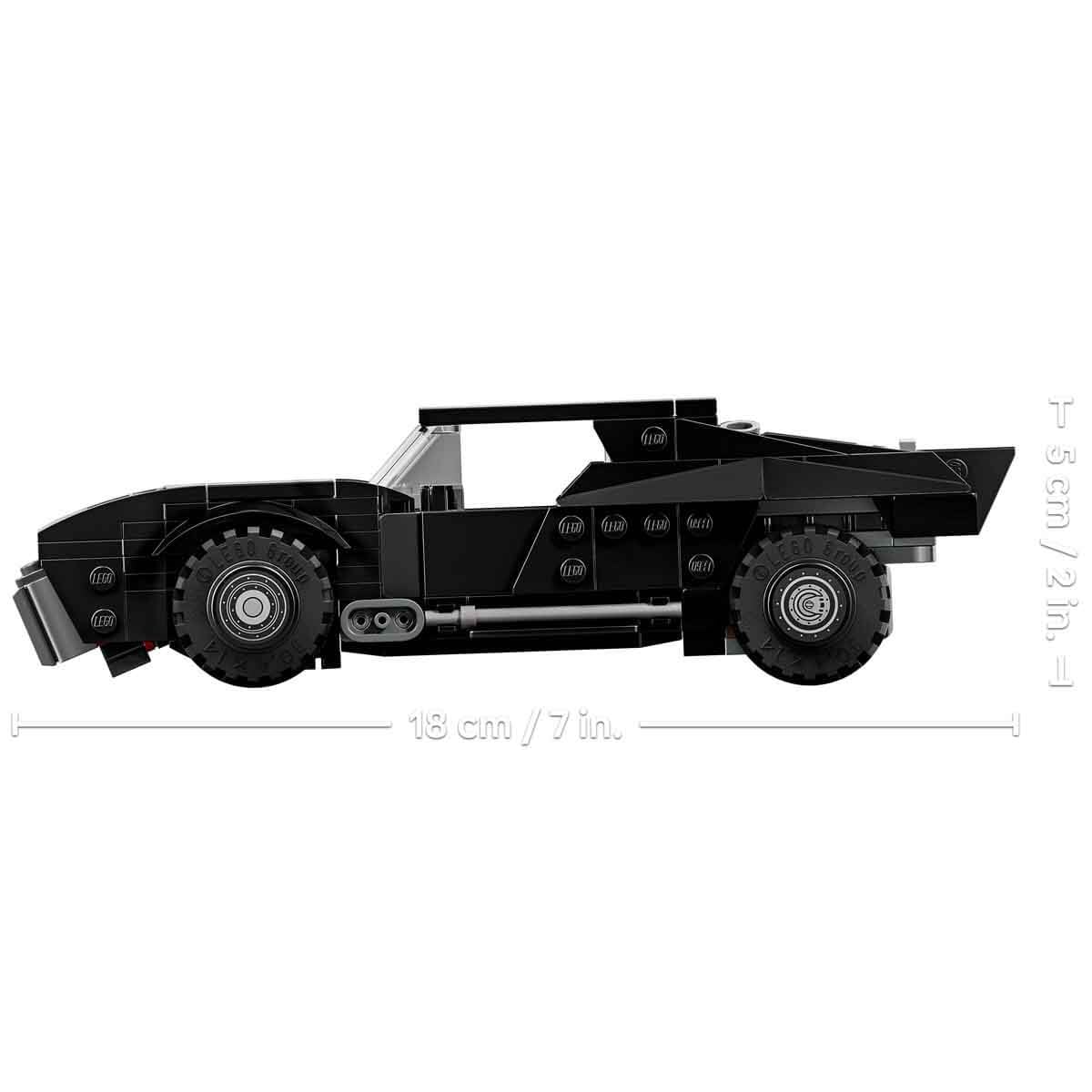 LEGO DC Batman: The Batman Batmobile Super Hero Toy - Model Car Playset with Minifigure - 76332 — Amazon image 6