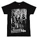 The Beatles Standing Group Pose Adult Tee-Black (X-Large)