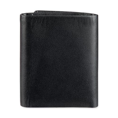 Haggar Men's Leather RFID Trifold Wallet3
