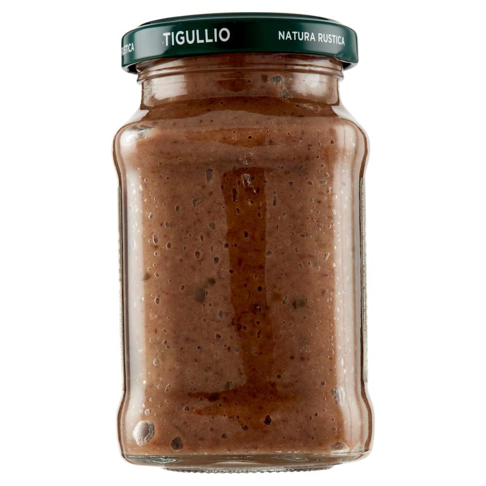 Tigullio Pasta Saucen Set 10 x 190 g Oliven Kapern Pesto alla Genovese ohne Knoblauch cremig Ricotta Pistazie Peperoni Nüsse Ricotta Trüffel Cacio e Pepe Mix + Italian Gourmet polpa