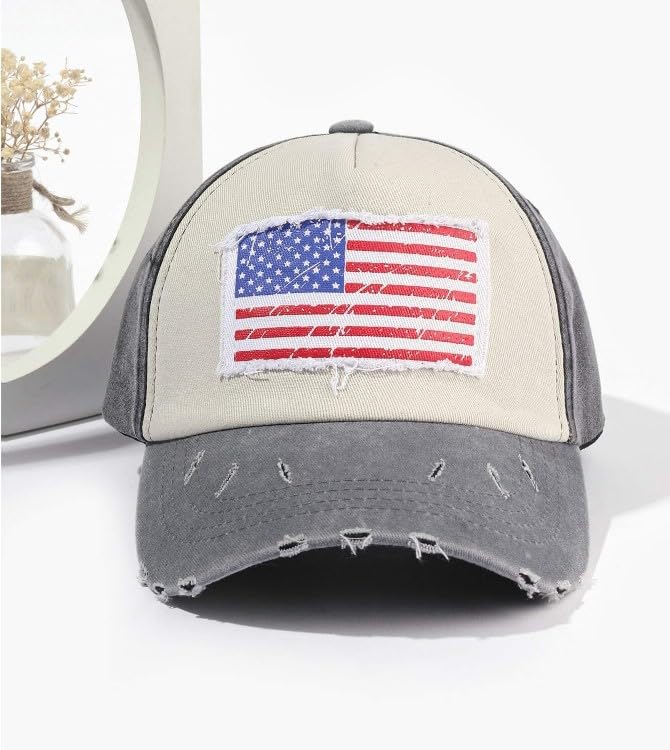 Image of Handcuffs Cap for Men & Women with Adjustable Buckle Distressed Cotton Hat | Baseball Caps | Caps & Hats | Casual Caps