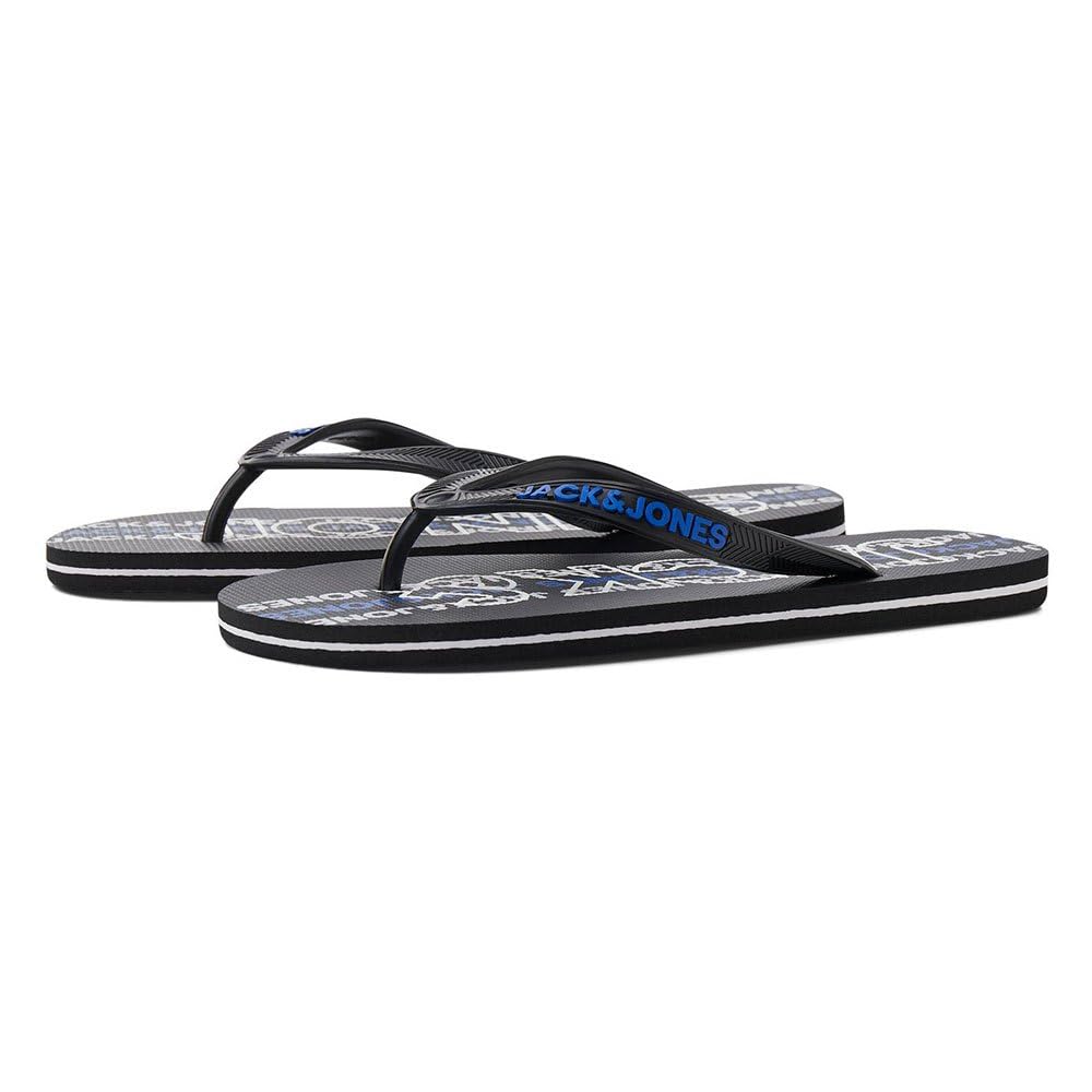 Jack & Jones JFWLOGO 2.0 FLIP FLOP, antracytowy, 46/47 EU