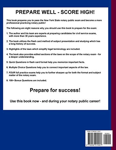 Pass the New York Notary Public Exam Third Edition: Everything you need - Exam Prep with 4 Full Practice Tests! - Image 2