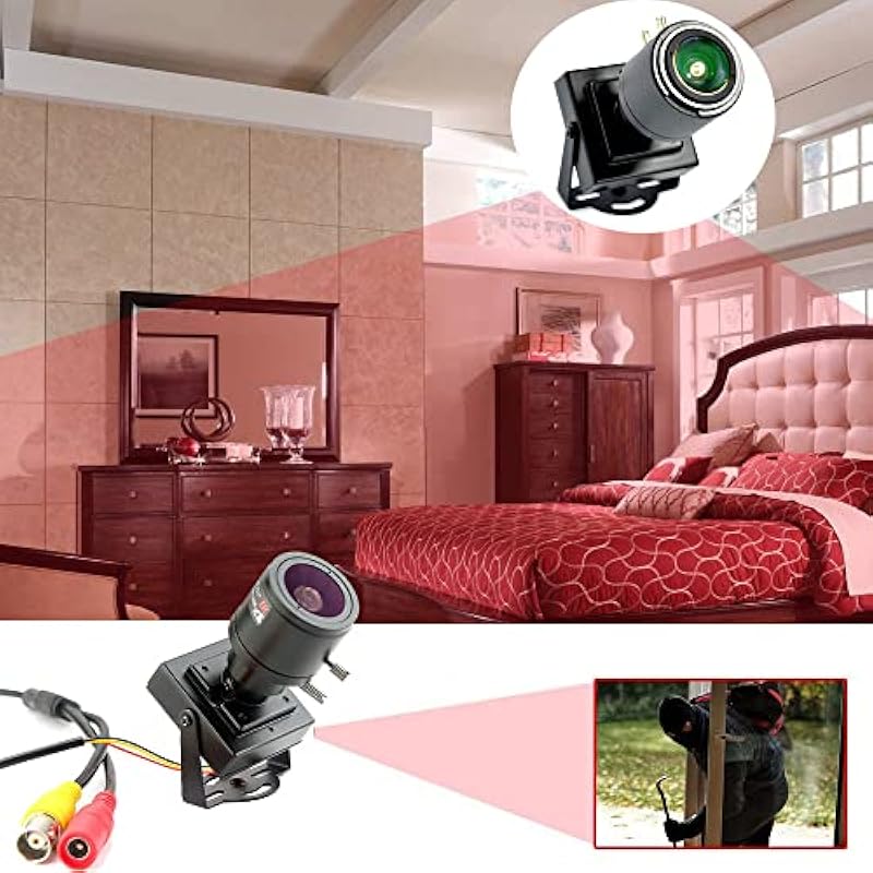 CCTV 960H 1000TVL HD Mini Spy Security Camera 2.8-12mm Varifocal Lens Indoor Surveillance Camera 상세이미지 6