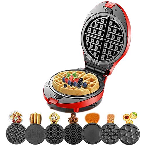 All-Purpose 7-In-1 Multifunktions-Waffeleisen-Maschinen-Sandwich-Toaster Für Einzelne Portionen, Donut, Sandwich, Andere…