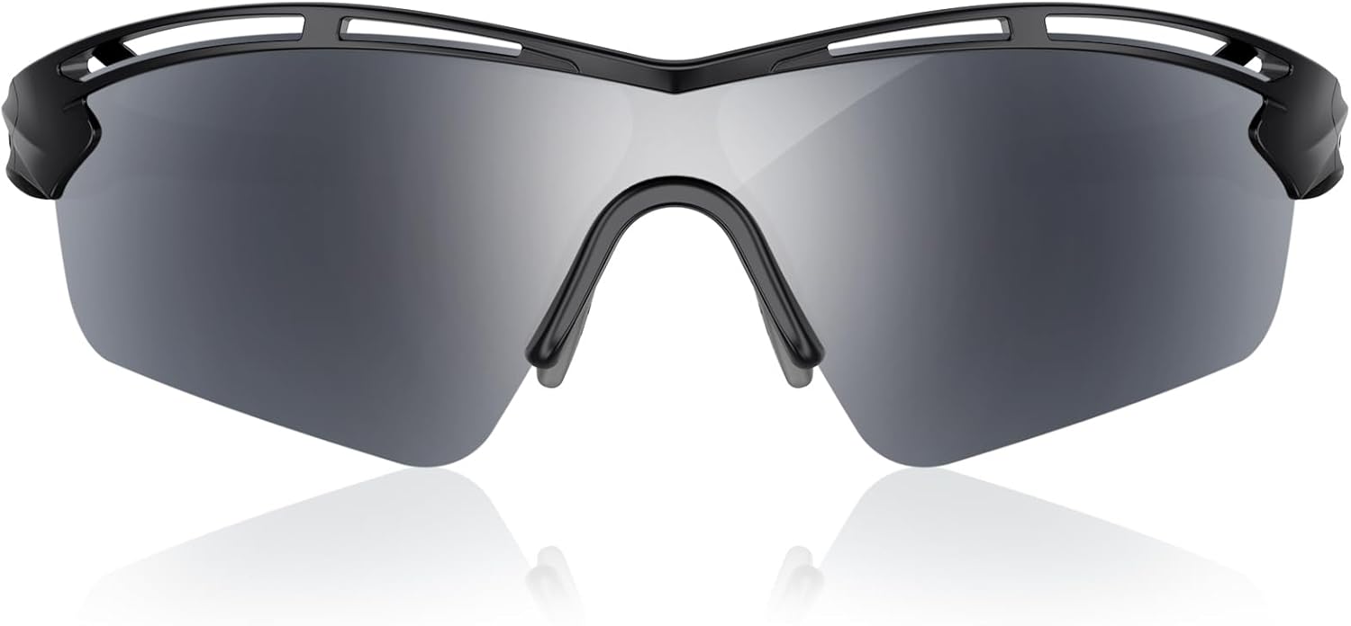 Rosemal Sports Sunglasses Polarized Cycling Sunglasses Running Driving Fishing Hiking for Men Women UV400 TAC TR90 - Image 8