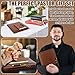 Fuyoooo 3 Pcs Father's Day Christian Gifts for Church Men Pastor's Appreciation Gifts Leather Bible Verse Portfolio Scripture Notebook Bible Pen Religious Coworkers Pastor(Cross)