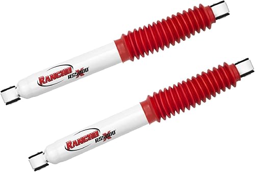 Miniatura 3 de Rancho RS55274 RS55288 Juego de amortiguadores delanteros y traseros de la serie RS5000X para Sierra 2500 HD 2001 2010 con barra de torsión