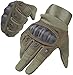 HIKEMAN Handschuhe für Männer und Frauen Touch Screen Hart Knuckle Handschuhe für Outdoor Sport und Arbeit geeignet für Radfahren Motorrad Wandern Klettern Lumbering Heavy Industry(Army Green,XXL)