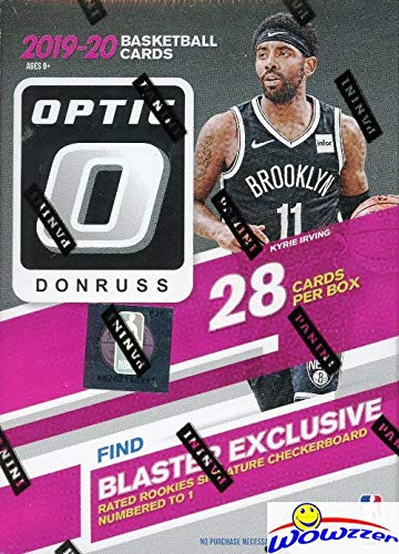 2019/20 Panini Donruss OPTIC NBA Basketball EXCLUSIVE Factory Sealed Retail Box with (7) INSERTS or PARALLELS! Look for Rookies & Autos of ZION WILLIAMSON, Ja Morant, Rui Hachimura & More! WOWZZER!
