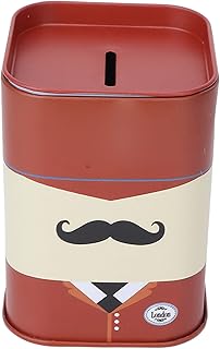 Razor Blade Bank for Safety Razor Blade Storagement Used Double Edge Safety Razor Blade Disposal Case Blade Disposal Case Safe Storage Bank for Used Safety Razor Blades(Red beard) Safety Razors Blade Container Blade Disposal Case