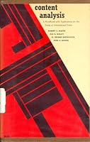 Content Analysis; a Handbook With Applications for the Study of International Crisis B003A5G7RW Book Cover
