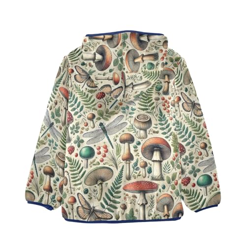 CHIFIGNO Girls Boys Fleece Hoody Jacket Boys Jackets with Pockets Toddler Boy Clothes for Toddler and Kids2