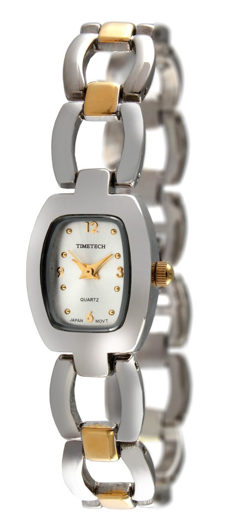 Timetech 2690L Women's Square Dial Link Bracelet Watch